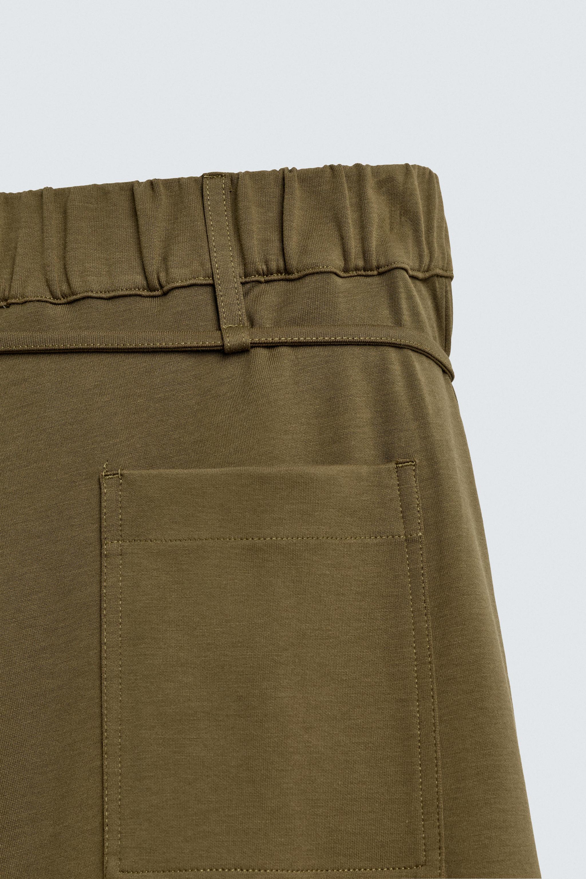 PLEATED DRAWSTRING PANTS